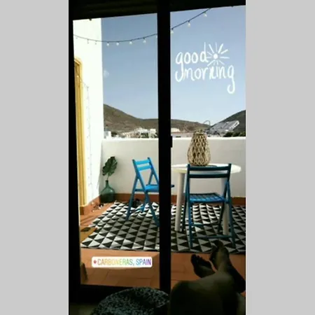 Ático con encanto en Cabo de Gata. A 100m de la playa. Carboneras Esterno foto